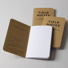 Load image into Gallery viewer, Field Notes Notebook
