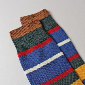 Anonymous Ism Multi Stripes Crew Socks